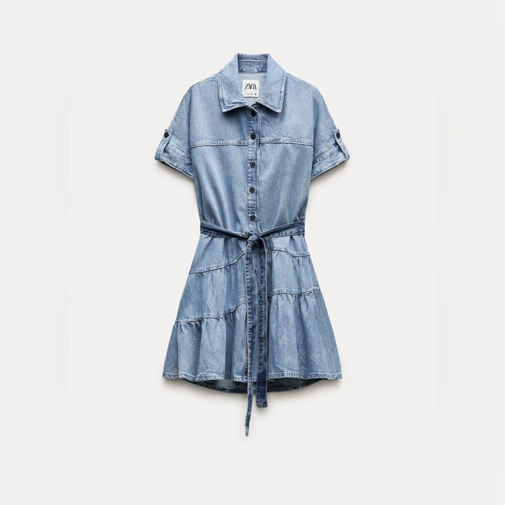 NWT Zara Denim Dress